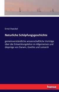 Naturliche Schöpfungsgeschichte