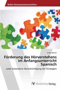 Foerderung des Hoerverstehens im Anfangsunterricht Spanisch