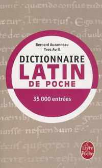 Dictionnaire Latin De Poche (Latin-Francais)