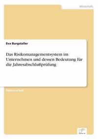 Das Risikomanagementsystem im Unternehmen und dessen Bedeutung fur die Jahresabschlussprufung