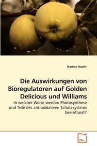 Die Auswirkungen von Bioregulatoren auf Golden Delicious und Williams