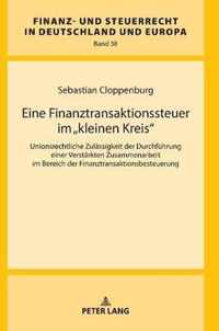 Eine Finanztransaktionssteuer Im  Kleinen Kreis