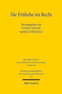 Die Fruhehe im Recht