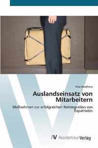 Auslandseinsatz von Mitarbeitern