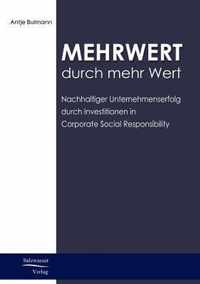 Mehrwert durch mehr Wert