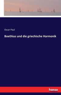 Boethius und die griechische Harmonik