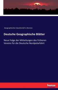 Deutsche Geographische Blatter