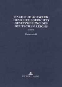 Nachschlagewerk des Reichsgerichts