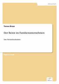 Der Beirat im Familienunternehmen