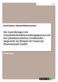 Die Auswirkungen des Arzneimittelmarktneuordnungsgesetzes auf den pharmazeutischen Grosshandel - dargestellt am Beispiel der Sanacorp Pharmahandel GmbH
