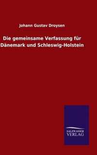 Die gemeinsame Verfassung fur Danemark und Schleswig-Holstein