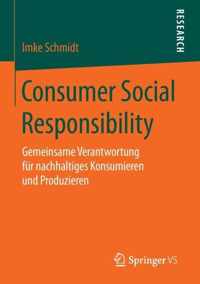 Consumer Social Responsibility