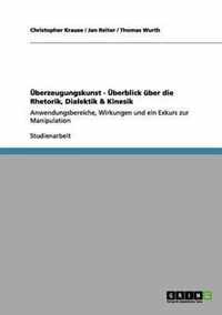 UEberzeugungskunst - UEberblick uber die Rhetorik, Dialektik & Kinesik