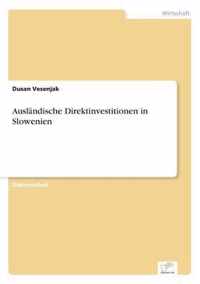 Auslandische Direktinvestitionen in Slowenien