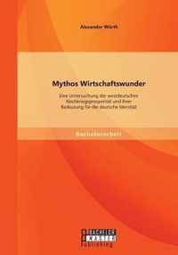 Mythos Wirtschaftswunder