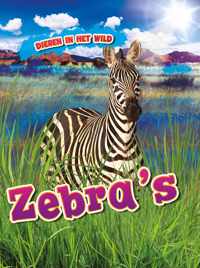 Dieren in het wild  -   Zebra's