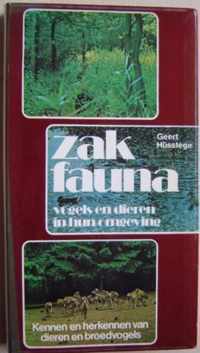 Zakfauna - vogels en dieren in hun omgeving