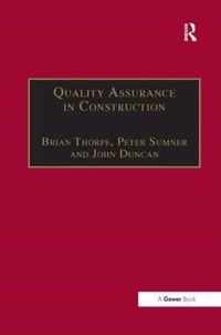 Quality Assurance in Construction