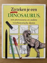 Zo teken je een dinosaurus