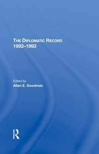 The Diplomatic Record 1992-1993