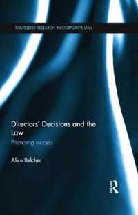 Directors' Decisions and the Law