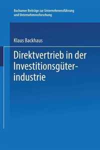 Direktvertrieb in Der Investitionsguterindustrie