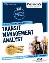 Transit Management Analyst (C-2028): Passbooks Study Guide