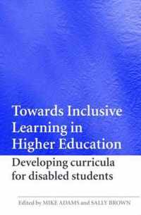 Towards Inclusive Learning in Higher Education