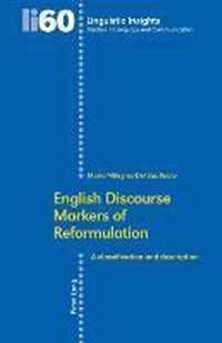 English Discourse Markers of Reformulation