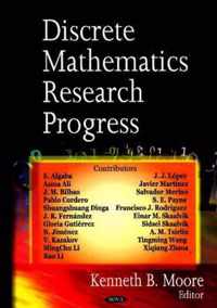 Discrete Mathematics Research Progress