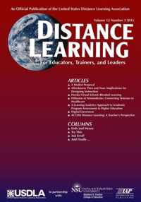 Distance Learning Magazine, Volume 12, Issue 3, 2015