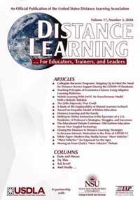 Distance Learning Volume 17 Issue 3 2020