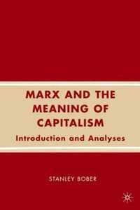 Marx and the Meaning of Capitalism