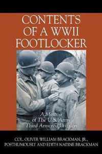 Contents of a WWII Footlocker