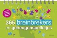 365 breinbrekers en geheugenspelletjes