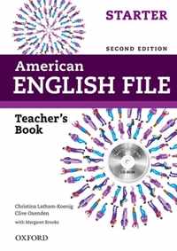American English File: Starter: Teacher's Book with Testing Program Cd-Rom