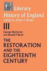 The Literary History of England: Vol 3