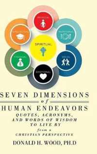 Seven Dimensions of Human Endeavors