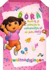 Dora Uitnodiging Fold&Mail