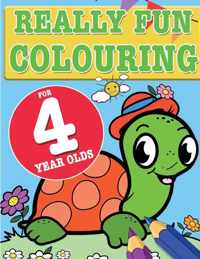 Really Fun Colouring Book For 4 Year Olds