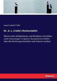 Dr. A. L. Crelle's Rechentafeln