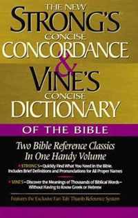 Strong, Strong's concise concordance and vine's