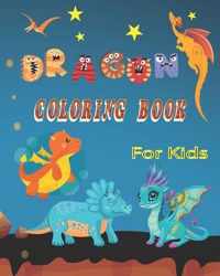 Dragon Coloring Book For Kids