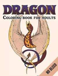 Dragon Coloring Book For Adults No Bleed