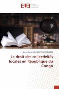 Le droit des collectivites locales en Republique du Congo