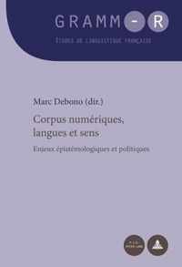 Corpus Numeriques, Langues Et Sens