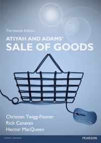 Atiyah and Adams' Sale of Goods