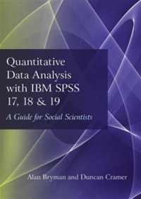 Quantitative Data Analysis with IBM SPSS 17, 18 & 19