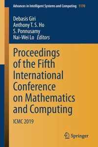 Proceedings of the Fifth International Conference on Mathematics and Computing