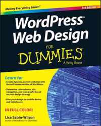 WordPress Web Design For Dummies 3rd Edi